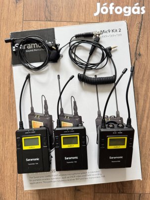 Saramonic Uwmic9 Kit wireless mikrofon rendszer eladó