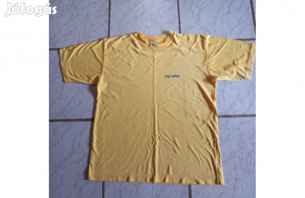 Sárga Ego Sport pamut poló 40-42 - Új