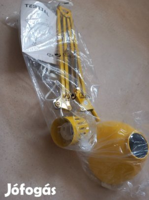 Sárga Ikea asztali lámpa.