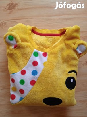 Sárga Puha szabadidő felső /158-164/