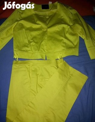 Sárga Tavaszi-nyári Kosztüm 42 , új
