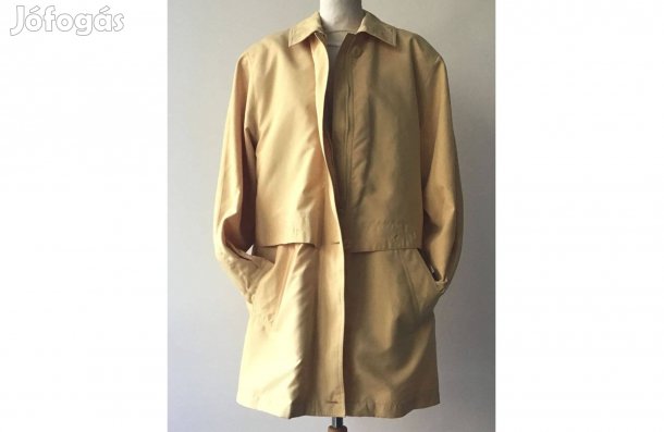 Sárga, női, olasz átmeneti kabát 42-es