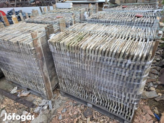 Sárga apatini, hódfarkú cserép, tetőcserép