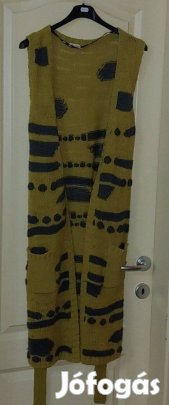 Sárga hosszú mellény 40, L