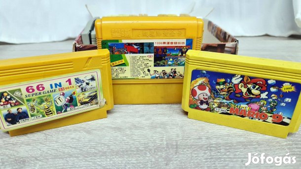 Sárga játék kazetták eladók