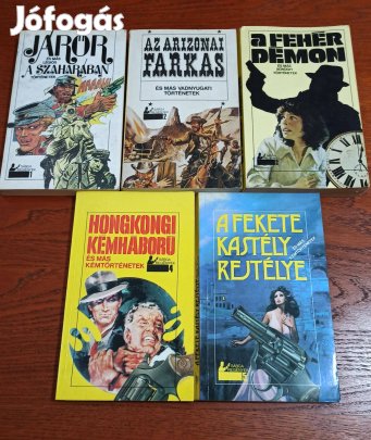 Sárga regények krimi sorozat 1-5