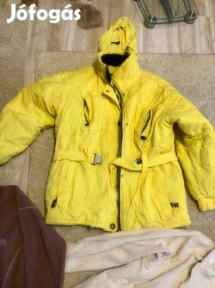 Sárga síelés re alkalmas sport kabát 40