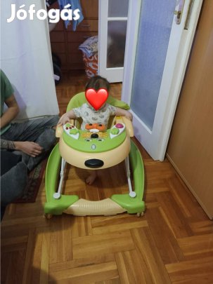 Sárga-zöld bébitaxi 