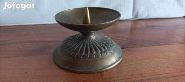 Sárgaréz gyertyatartó 