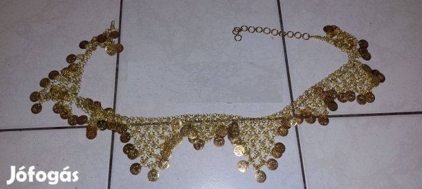 Sárgaréz hastánc öv