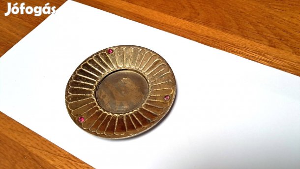 Sárgaréz török tányérka