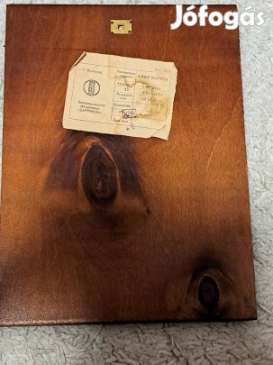 Sárgarézbén nyomott kép