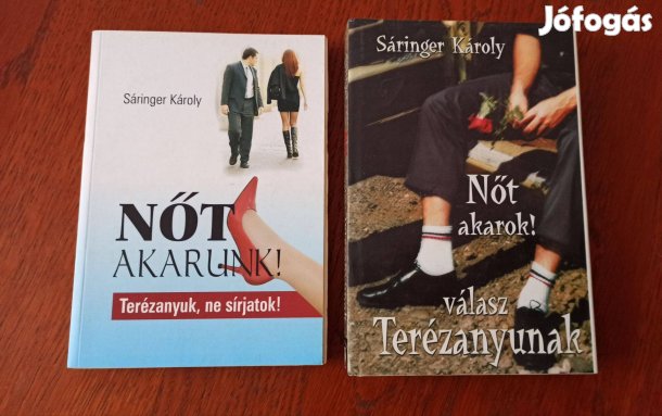 Sáringer Károly könyvek