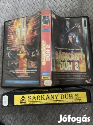 Sárkány düh 2 vhs nagytok akció