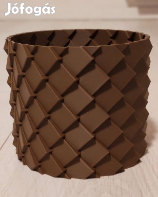 Sárkánypikkely mintás kaspó / virágtartó