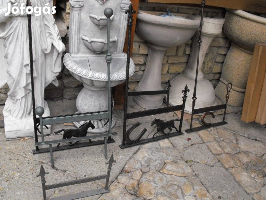 Sárlehúzó vas Kovácsoltvas magas szárú Kézműves sárkaparó vasak