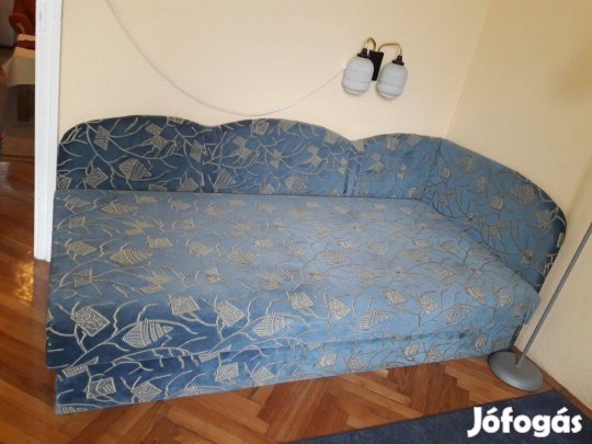 Sarok heverő, ágyneműtartós 90x200 eladó. Csere is