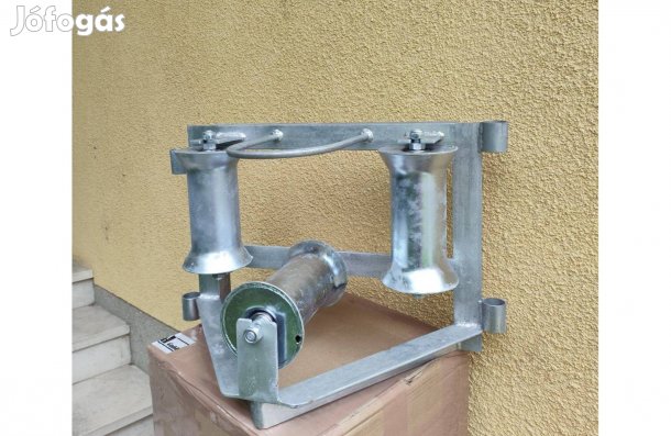 Sarok kábelvezető görgő, fém vagy műanyag görgővel, új