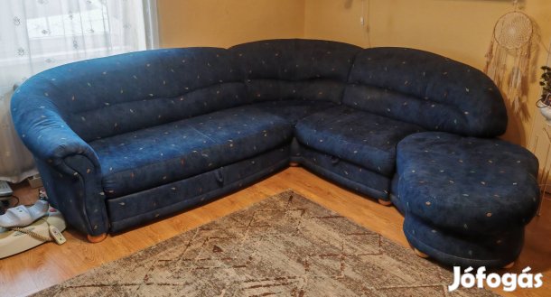 Sarok ülőgarnitura + fotel