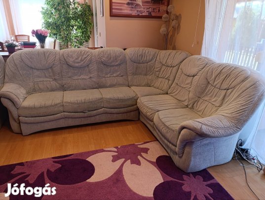 Sarok ülőgarnitúra + fotel