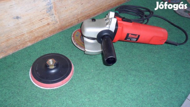 Sarokcsiszoló polírozás, köszörű fordulatszabályzós újonnan 115-125 mm