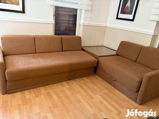 Sarokgarnitúra - kihúzható - ÁR Alatt eladó