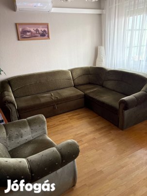 Sarokkanapé fotellal
