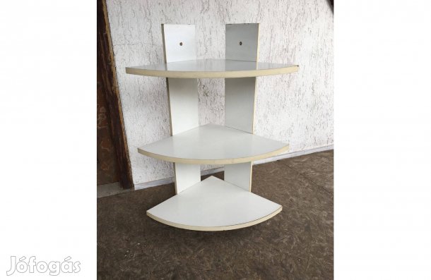 Sarokpolc (bútorlapból)