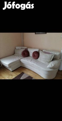 Sarokülő kanapé sarokkanapé L alakú bőr kanapé 240x160