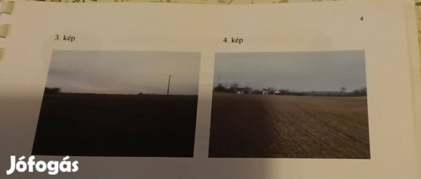 Sárszentmihályon körpanorámás külterületi telek