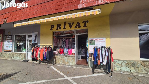 Sárvár belvárosában 3 egységből álló üzlet eladó