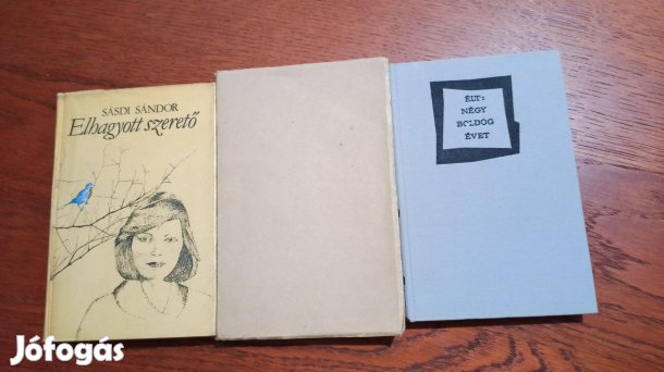 Sásdi Sándor könyvcsomag / 3 db könyv
