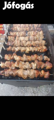 Saslik Sütő  elektromos forgatással