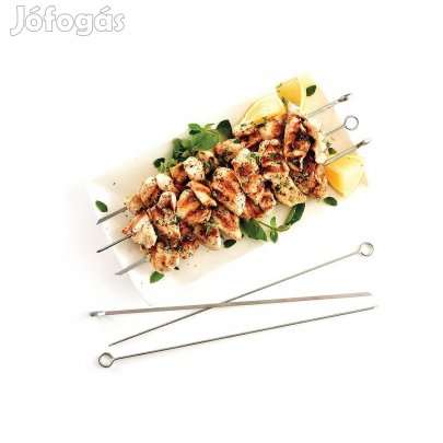 Saslik fém nyárs készlet 12 darabos