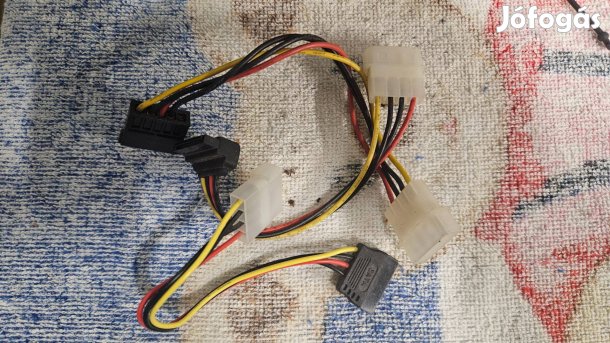 Sata tápkábel 3 db