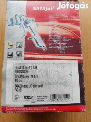 Satajet/B dűzni 1,7E szórópisztoly original 