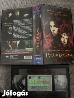 Sátáni játszma vhs kistok horror alfa. 