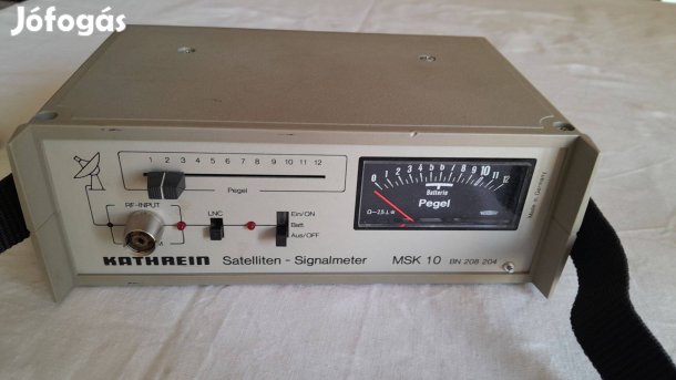 Satellit antennajel mérő (hordozható, német gyártmány)