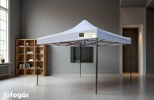 Sátor Pavilon 3,0X3,0m (EP tip.) piaci árusító sátor PVC/UV ponyva