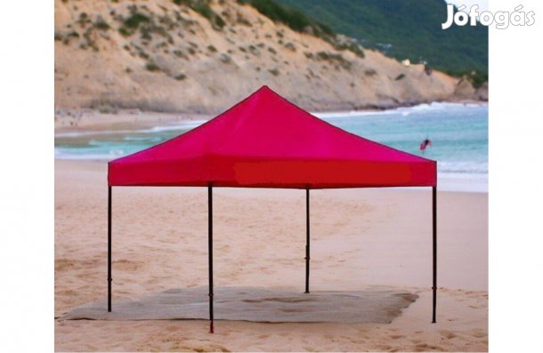 Sátor Pavilon erősített 3X3m EE piaci árusító sátor + Erős Orkán