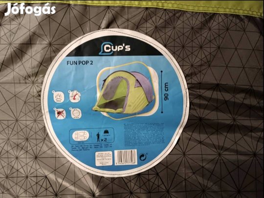 Sátor,  2 személyes 