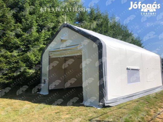 Sátor csarnok 6 x 9 m