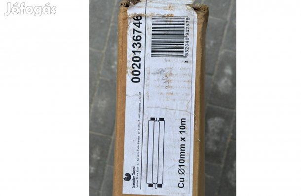 Saunier Duval 0020136746 Cu 10mmx10 m rézcső vezetékpár