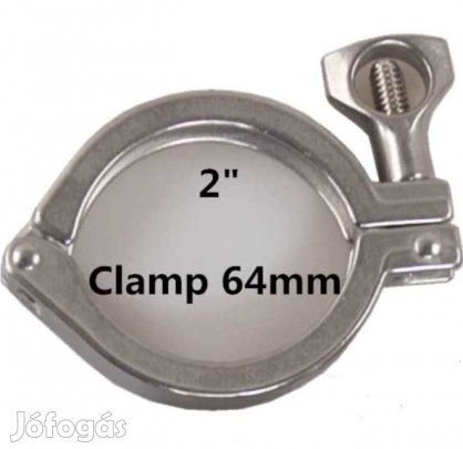 Saválló Acél Tri-Clamp Bilincs 2"  64mm  (3494)