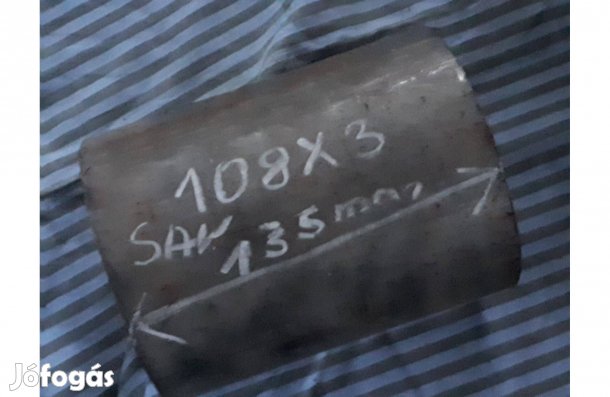 Saválló cső 109X3 mm es eladó !