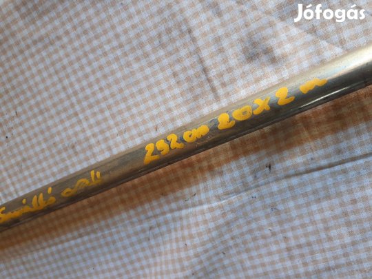 Saválló cső 20X2 mm -es új eladó !