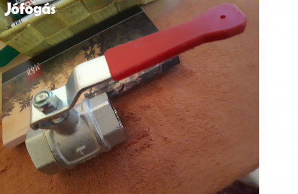 Saválló golyóscsap 1 " új eladó !