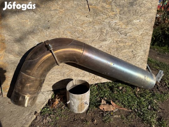 Saválló kazán fűst cső