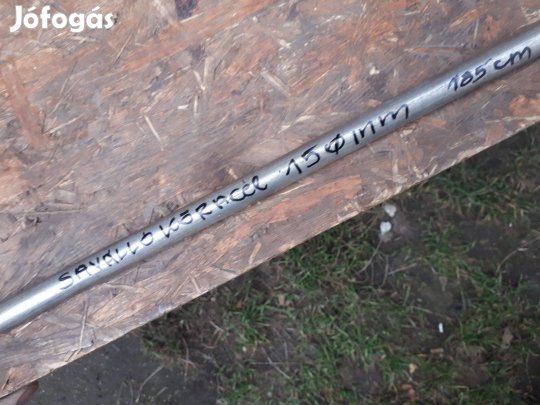 Saválló köracél 15 mm-es átmérővel eladó !