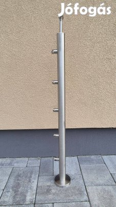 Saválló korlát elemek, bontatlan csomagolásban